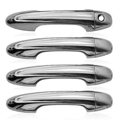 Imagem de Aplique Capa Cromada Retrovisor Maçanetas Toyota Rav4 2016