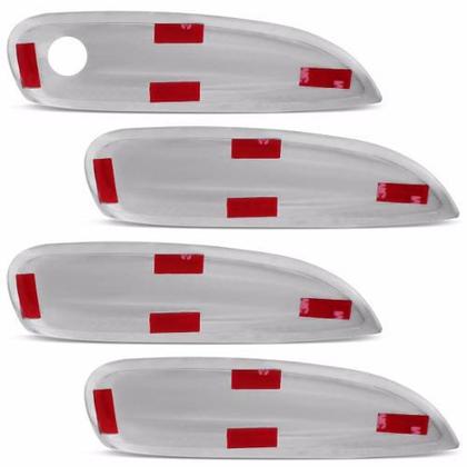 Imagem de Aplique cromado macaneta cobalt/onix/spin 12/... - 4 portas