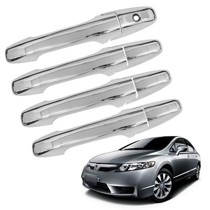 Imagem de Aplique Cromado Maçaneta Retrovisor Sem Pisca New Civic 2008