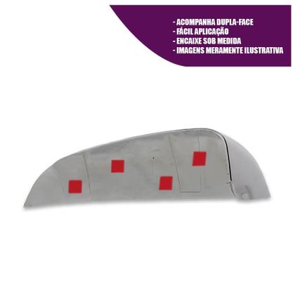 Imagem de Aplique Cromado para Capa Retrovisor Agile 2010 a 2014 Montana G2 2011 a 2020