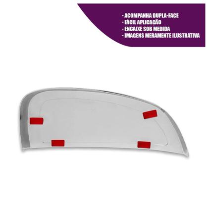 Imagem de Aplique Cromado para Capa Retrovisor Celta 2007 a 2014 Prisma 2007 a 2012 Meriva 2002 a 2012