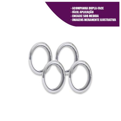 Imagem de Aplique Cromado Saída de Ar Interna Celta 07/14 Prisma 06/12