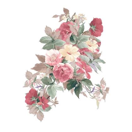 Imagem de Aplique de MDF e Papel - Flores - APM8-1355