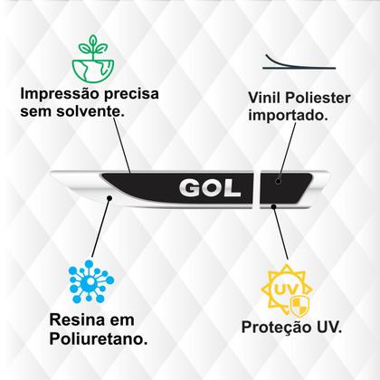 Imagem de Aplique De Paralama Volkswagen Gol Resinado