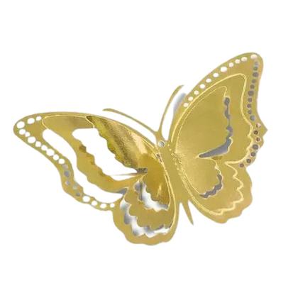 Imagem de Aplique Decorativo Borboleta 3D - 12 Unidades