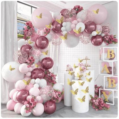 Imagem de Aplique Decorativo Borboleta 3D - 12 Unidades