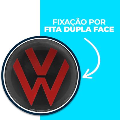 Imagem de Aplique Emblema De Grade Fumê Vw Virtus E Polo 2018/2022