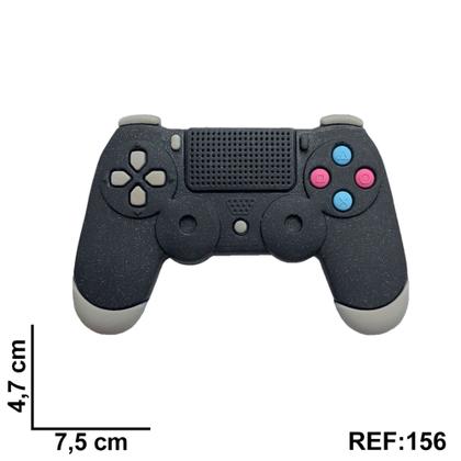 Imagem de Aplique Kit 10 Peças Gamer Controle Emborrachado