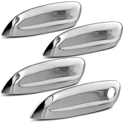 Imagem de Aplique Maçaneta Onix 13/16 Cobalt 11/16 Prisma 13/16 Spin 12/16 4p Cromado