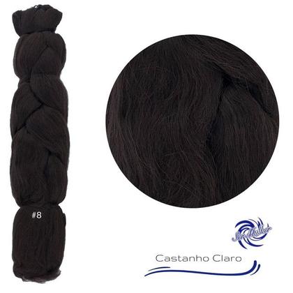 Imagem de Aplique Para Tranças Jumbão Ser Mulher Pacotão 399g Cores Clássicas 65 cm Ideal Para Tranças Box Braids