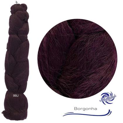 Imagem de Aplique Para Tranças Jumbão Ser Mulher Pacotão 399g Cores Clássicas 65 cm Ideal Para Tranças Box Braids