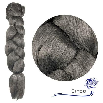 Imagem de Aplique Para Tranças Jumbão Ser Mulher Pacotão 399g Cores Clássicas 65 cm Ideal Para Tranças Box Braids