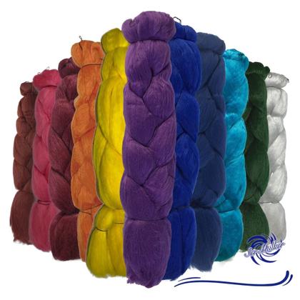 Imagem de Aplique Para Tranças Jumbão Ser Mulher Pacotão 399g Cores Clássicas 65 cm Ideal Para Tranças Box Braids