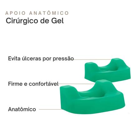 Imagem de Apoio Anatômico Cirúrgico para Cabeça 27 x 24 x 12 cm aprox.