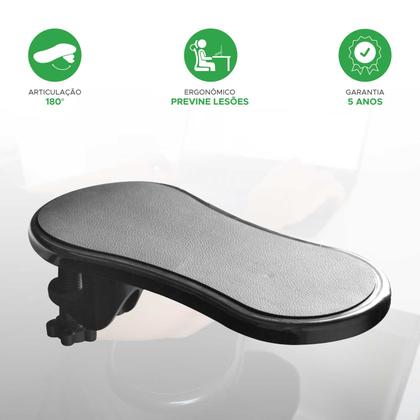 Imagem de Apoio Antebraço Ergonômico Confortável Substitui Braço Da Cadeira