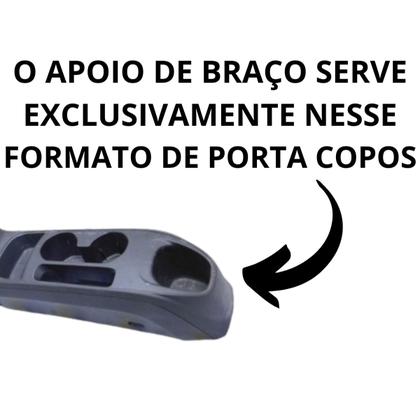 Imagem de Apoio Braço Chevrolet Onix Tecido Grafite Costura Vermelha