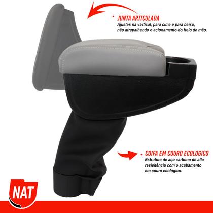 Imagem de Apoio de Braço Argo E Cronos 2017 Até 2023 E Strada 2021 Até 2023 C/ Porta Copo