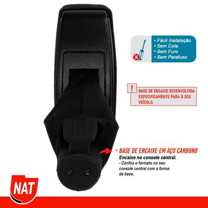 Imagem de Apoio de Braço Argo E Cronos Ano 2017 Até 2023 E Strada 2021 Até 2023 C/ Porta Objeto