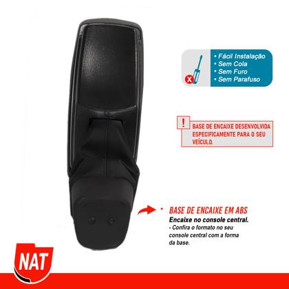 Imagem de Apoio de Braço Cobalt 2012 Até 2020 E Novo Onix/Plus 2020 Até 2023 C/ Porta Objeto