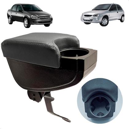 Imagem de Apoio de Braço com Porta Copos para Corsa Wind e Classic 1994 a 2016