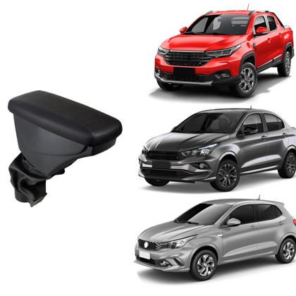 Imagem de Apoio De Braço Cronos material sintético Preto Sem Costura