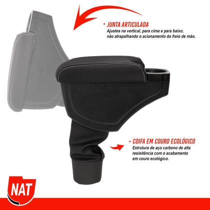 Imagem de Apoio de Braço Duster 2011 Até 2020 E Oroch 2015 Até 2023 EPC C/ Porta Copo