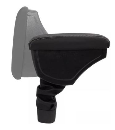 Imagem de Apoio De Braço Encosto Onix e Prisma 2012 2013 2014 2015 2016 2017 2018 2019 Preto Com Linha Branca