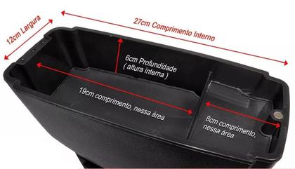 Imagem de Apoio de Braço Encosto Onix Prisma 2012 2013 2014 2015 