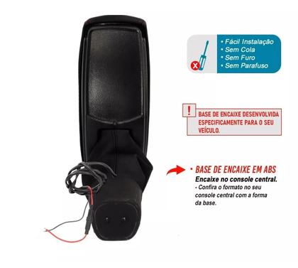 Imagem de Apoio de Braço Encosto Onix Prisma 2012 2013 2014 2015 