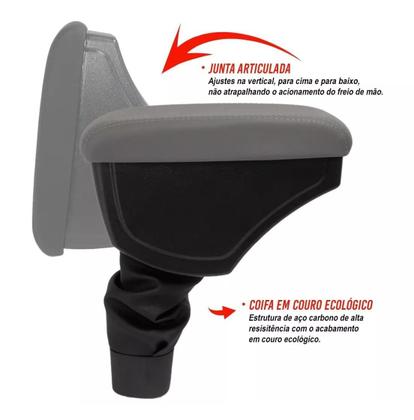 Imagem de Apoio de Braço Encosto Onix Prisma 2012 2013 2014 2015 