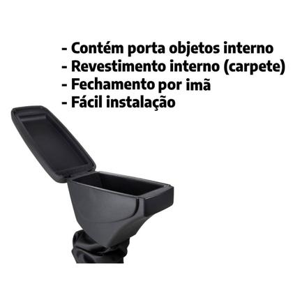 Imagem de Apoio De Braço Fiat Linea Couro Cinza Costura Cinza