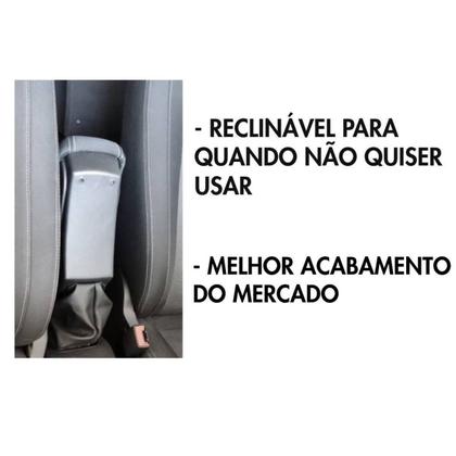 Imagem de Apoio De Braço Fiat Linea Tecido Preto Costura Branca