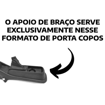 Imagem de Apoio De Braço Fiat Linea Tecido Preto Sem Costura