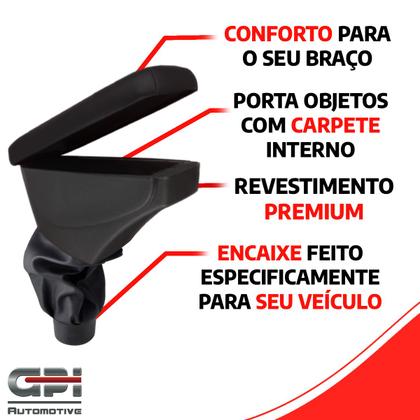 Imagem de Apoio De Braço Ford Ecosport Couro Marrom Sem Costura