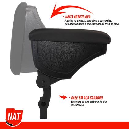 Imagem de Apoio de Braço Fox Crossfox E Spacefox Ano 2003 Até 2017 C/ Porta Objeto