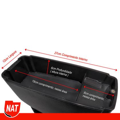 Imagem de Apoio de Braço Fox Crossfox E Spacefox Ano 2003 Até 2017 C/ Porta Objeto