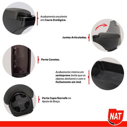 Imagem de Apoio de Braço Ka Ano 2008 Até 2013 C/ Porta Copo