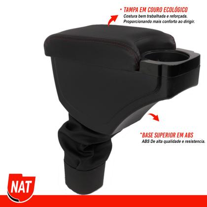 Imagem de Apoio de Braço Onix E Prisma Ano 2012 Até 2019 C/ Porta Copo