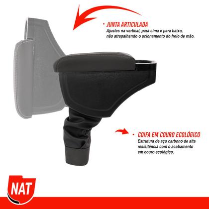 Imagem de Apoio de Braço Onix E Prisma Ano 2012 Até 2019 C/ Porta Copo