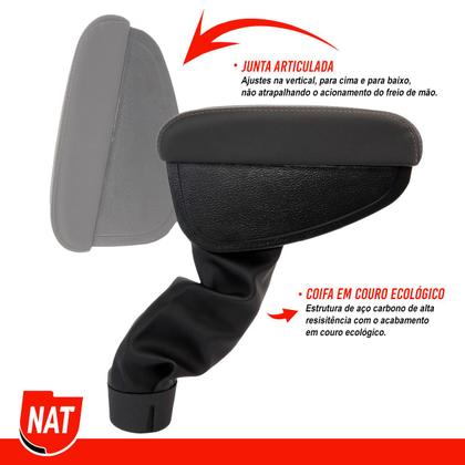 Imagem de Apoio de Braço Palio 2012 Até 2018 E Grand Siena 2012 Até 2020 C/ Porta Objeto