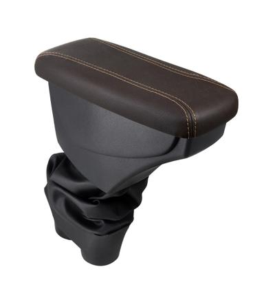 Imagem de Apoio De Braço Peugeot 2008 Couro Marrom Costura Marrom