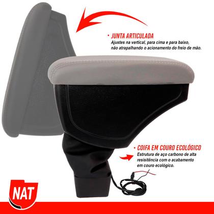 Imagem de Apoio de Braço Polo, Virtus 2018 Até 2024 E Nivus 2024 C/ Usb