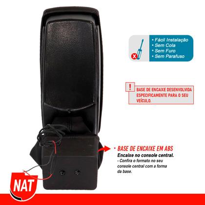 Imagem de Apoio de Braço Polo, Virtus 2018 Até 2024 E Nivus 2024 C/ Usb