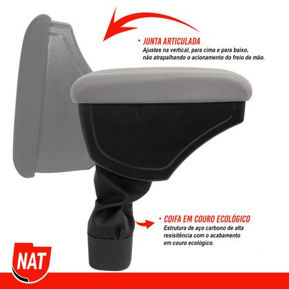 Imagem de Apoio de Braço Tracker Ano 2014 Até 2019 C/ Porta Objeto