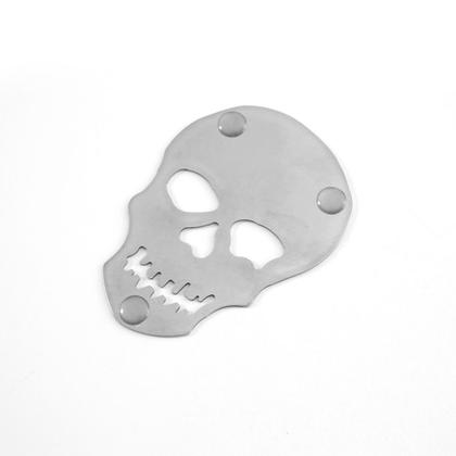 Imagem de Apoio de Panelas ou Jarras Inox Escovado - Modelo Caveira