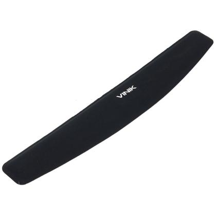 Imagem de Apoio De Pulso Em Gel Com Acabamento Em Tecido Preto Para Teclado - Apg-10p