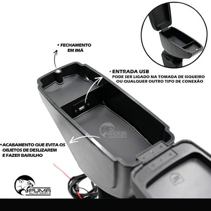 Imagem de Apoio Encosto Braço Argo 2017 2018 2019 2020 2021 2022 2023 Com USB