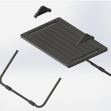 Imagem de Apoio Ergonômico Descanso Para Os Pés C/inclinação Nr17 Multivisão