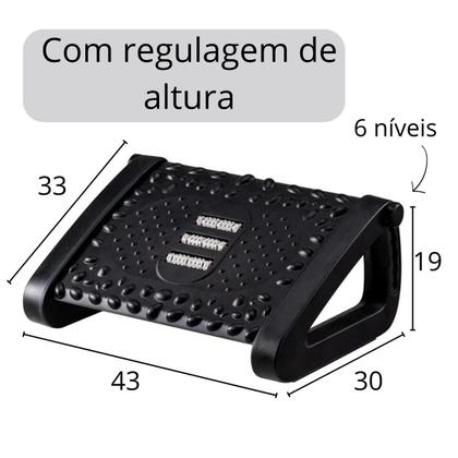 Imagem de Apoio Ergonômico Para Pés Com Massageador