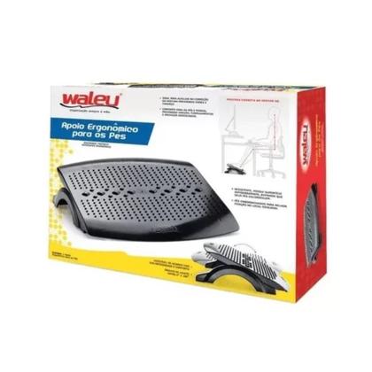 Imagem de Apoio Ergonômico para Pés Preto